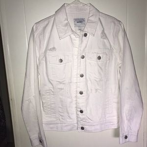 White Jean Jacket!!